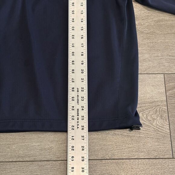 Zero Restriction Golf Sweater Mens Medium Navy Blue Pullover Athletic Casual - Picture 6 of 9